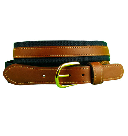 Leather Band Web Belt By Zep-Pro
