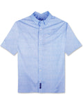Linen Look Performance Zipper Shirt by Bluefin