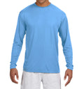 Men's Cooling Performance Long Sleeve Shirt by A4