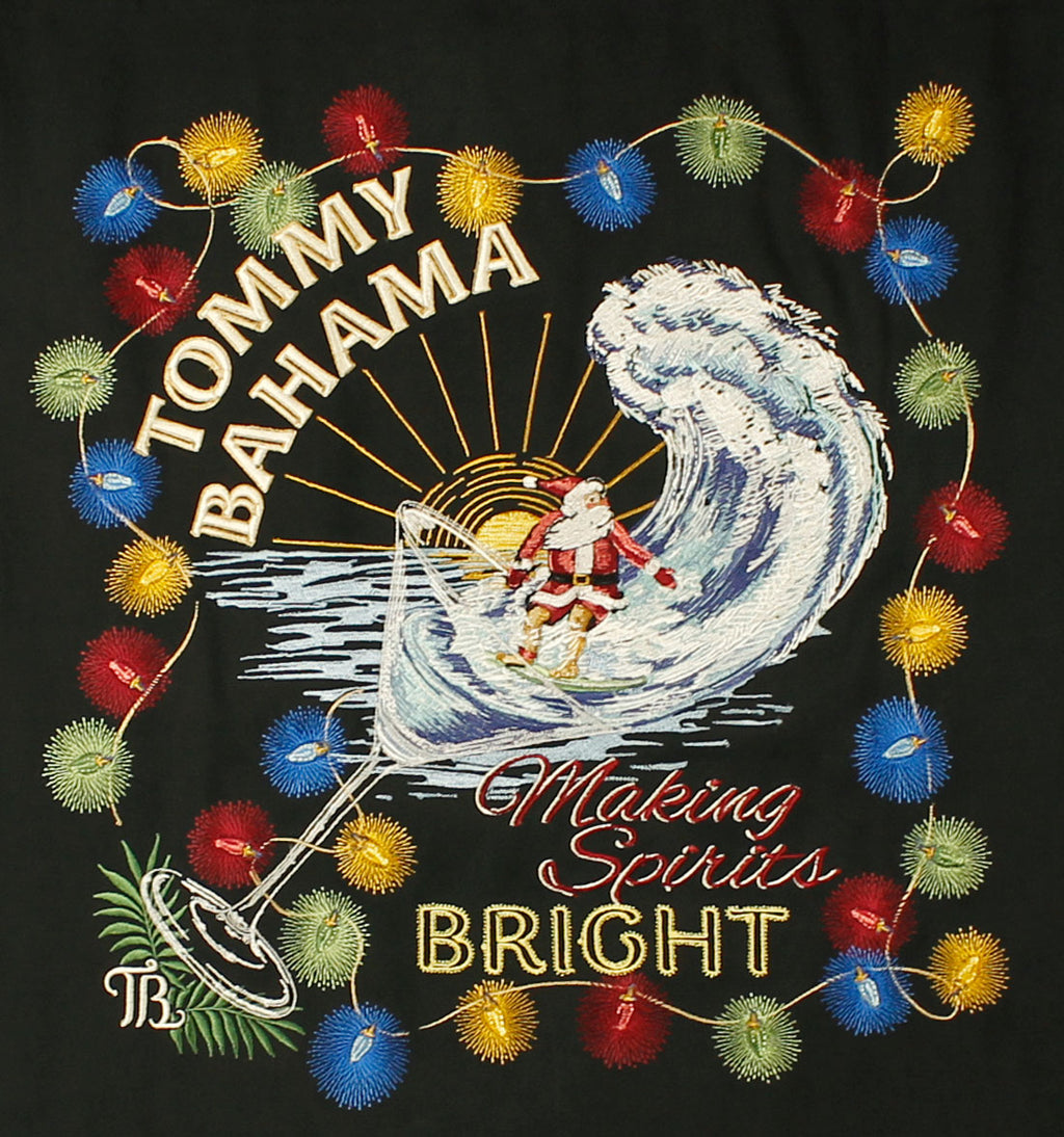 Making Spirits Brighter Christmas Shirt by Tommy Bahama