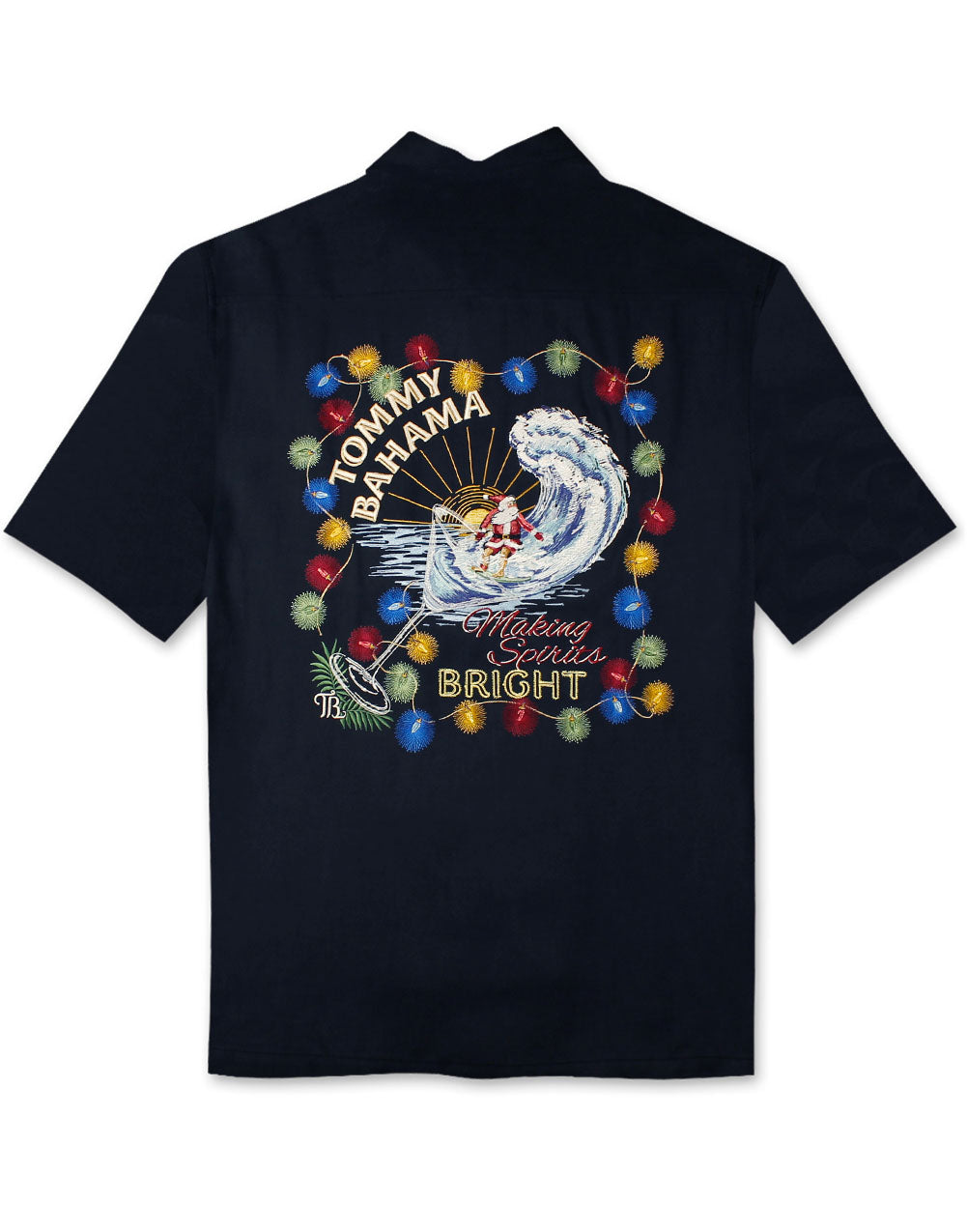 Making Spirits Brighter Christmas Shirt by Tommy Bahama