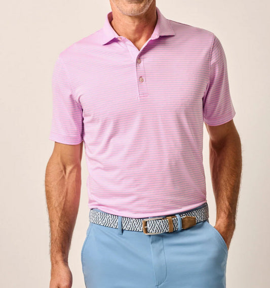 Michael Stripe Performance Polo by Johnny-O
