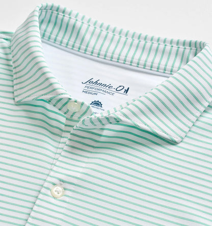 Michael Stripe Performance Polo by Johnnie-O
