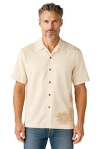 Royal Tropical Polynosic Camp Shirt by Bamboo Cay