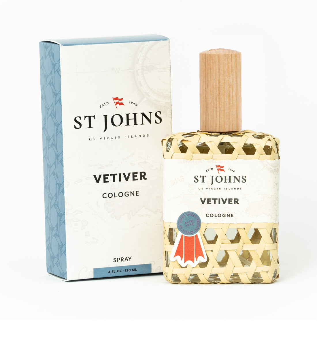 St. Johns Vetiver Cologne 4 oz Spray