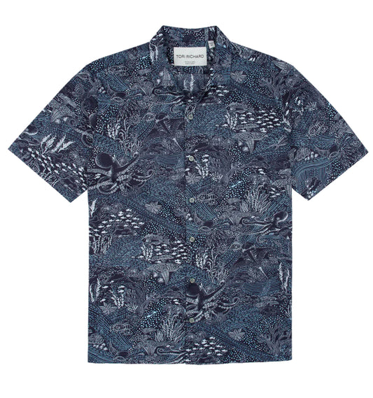 Namaka Cotton Lawn Shirt by Tori Richard