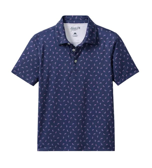 Neon Mingo Featherweight Polo by Johnnie-O