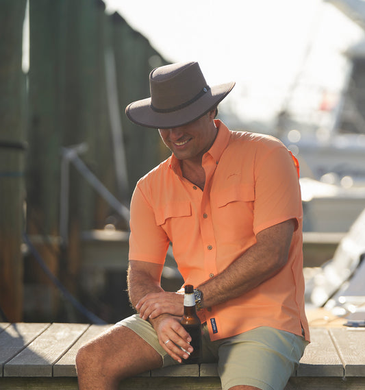 Short Sleeve Performance Sport Shirt by Bluefin