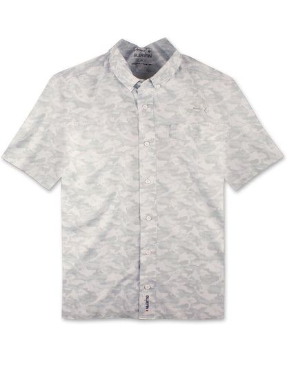 Pixel Camo Performance Print Shirt by Bluefin