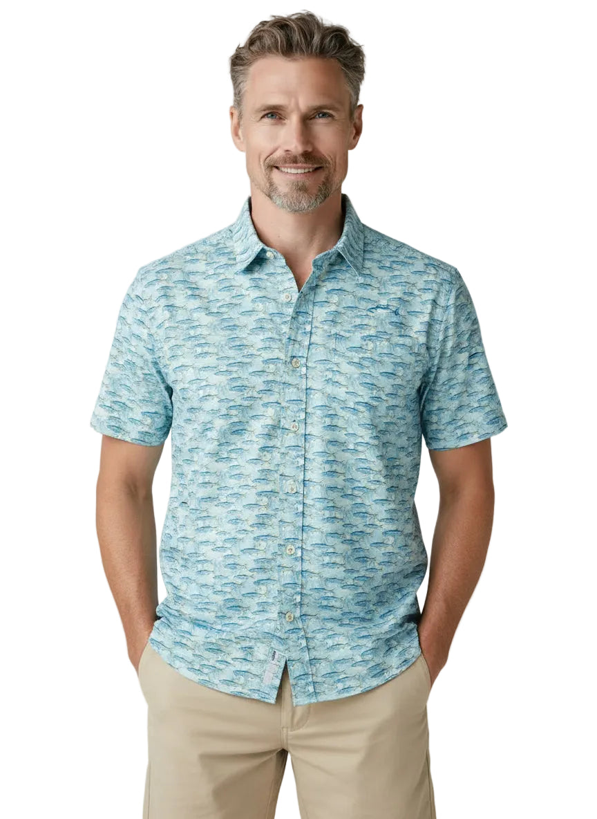 Tarpon Performance Print Shirt by Bluefin