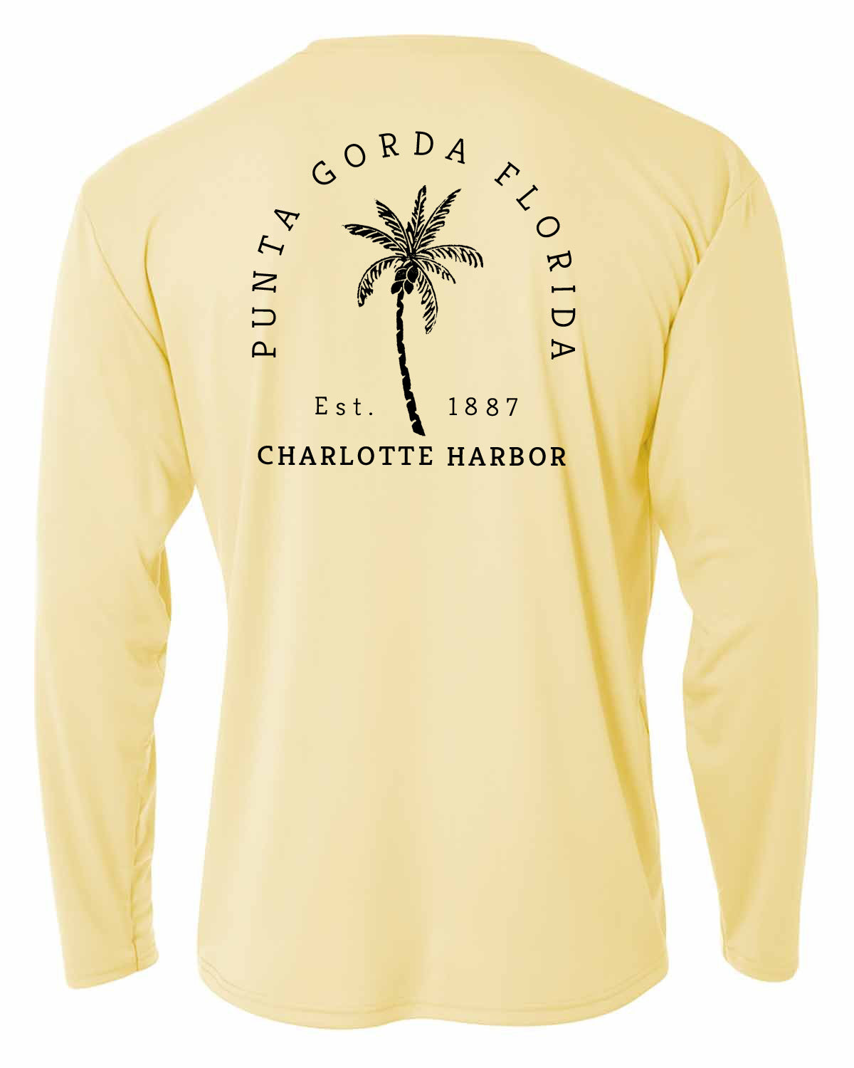 Punta Gorda Single Palm Long Sleeve Sun Protection Shirt