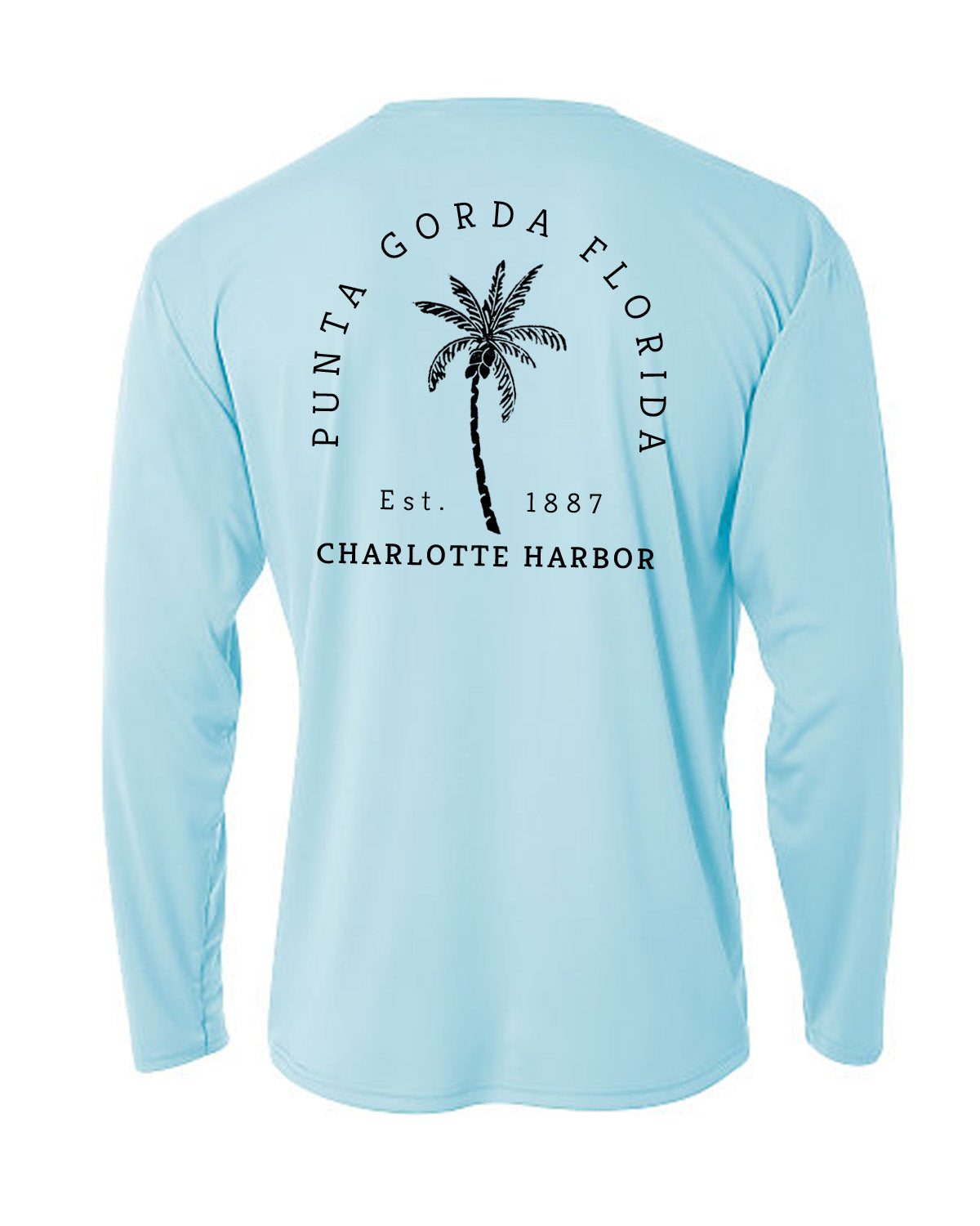 Punta Gorda Single Palm Long Sleeve Sun Protection Shirt
