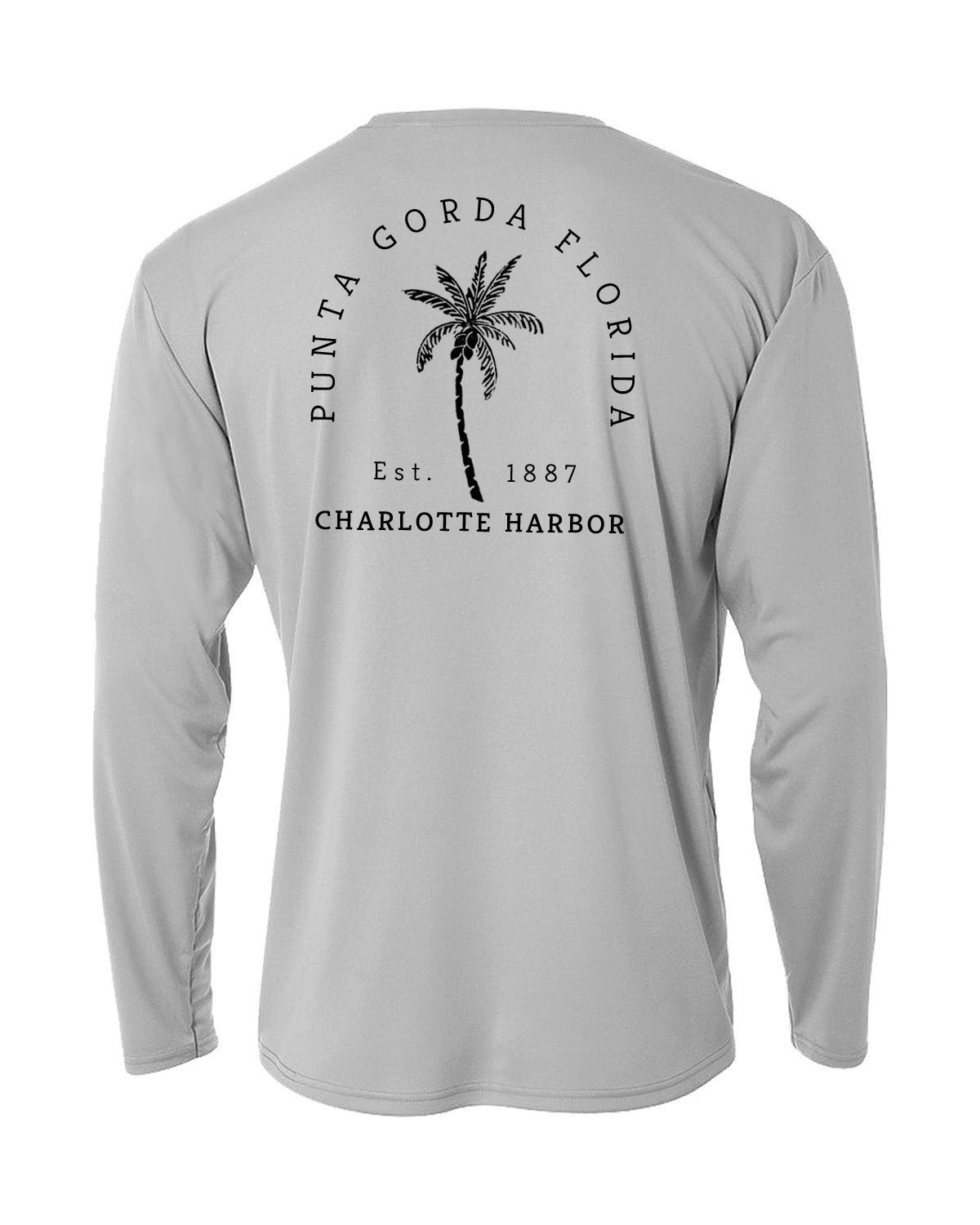 Punta Gorda Single Palm Long Sleeve Sun Protection Shirt