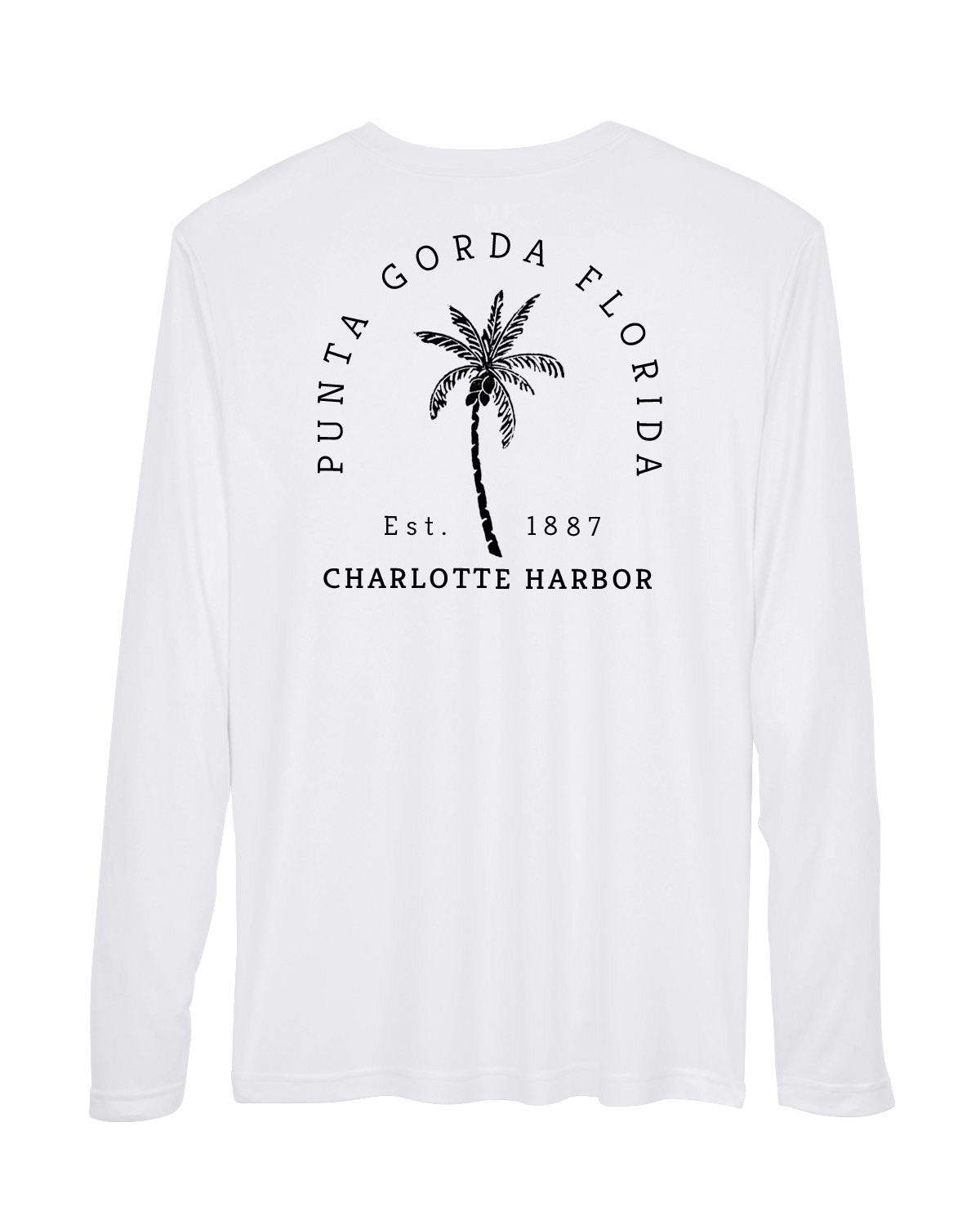 Punta Gorda Single Palm Long Sleeve Sun Protection Shirt