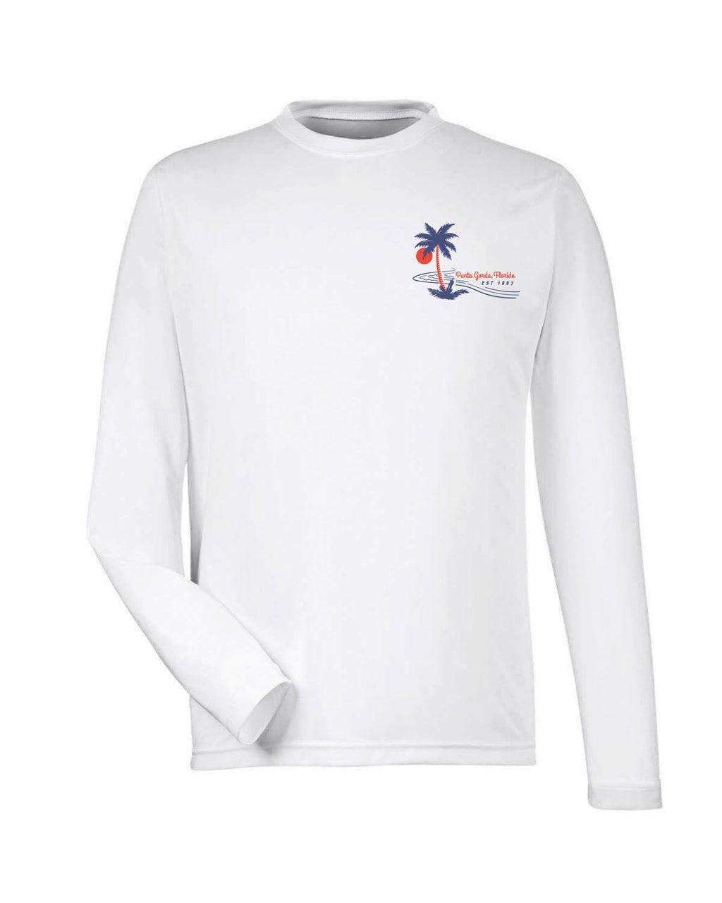 Punta Gorda Paradise Long Sleeve Sun Protection Shirt