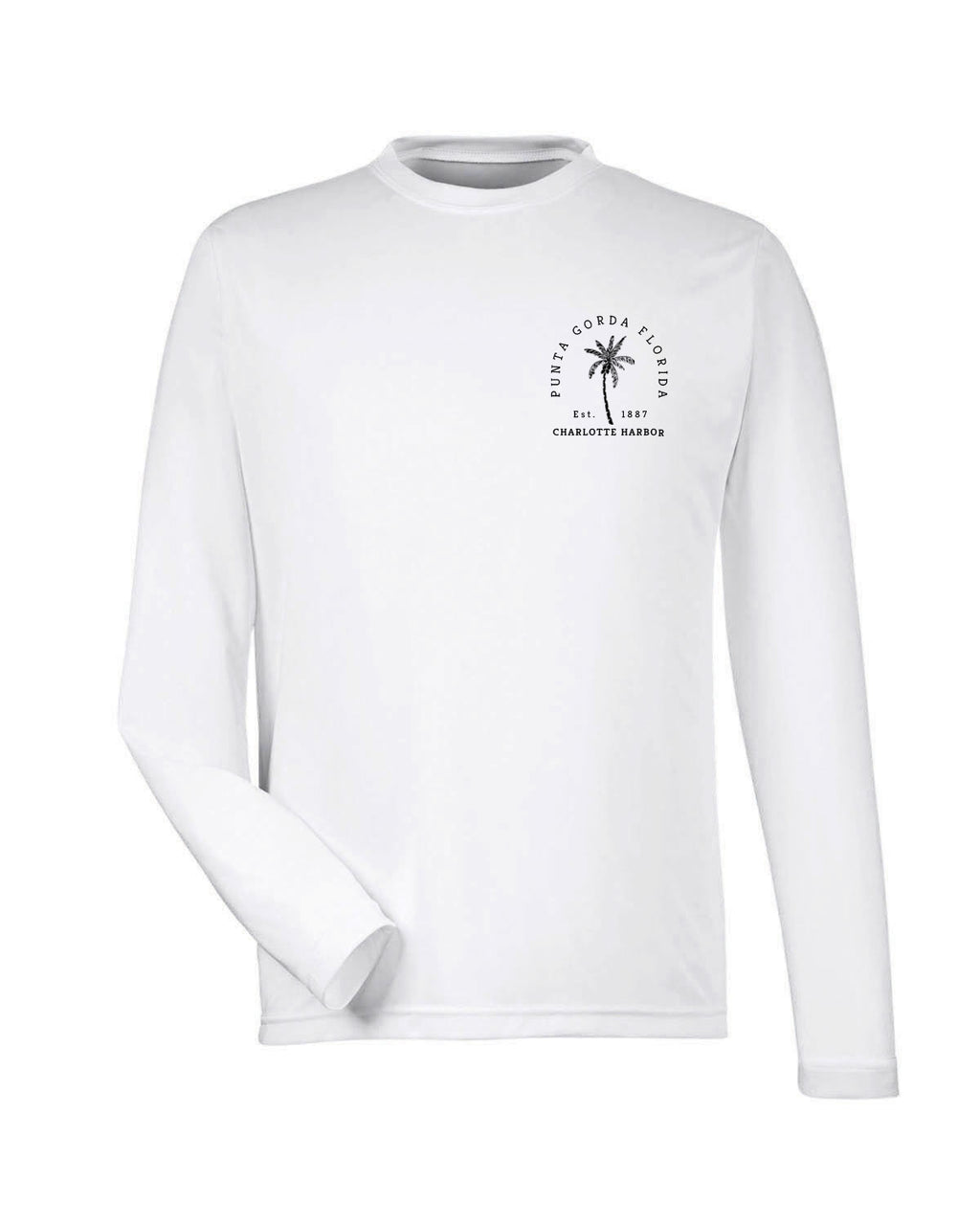 Punta Gorda Single Palm Long Sleeve Sun Protection Shirt