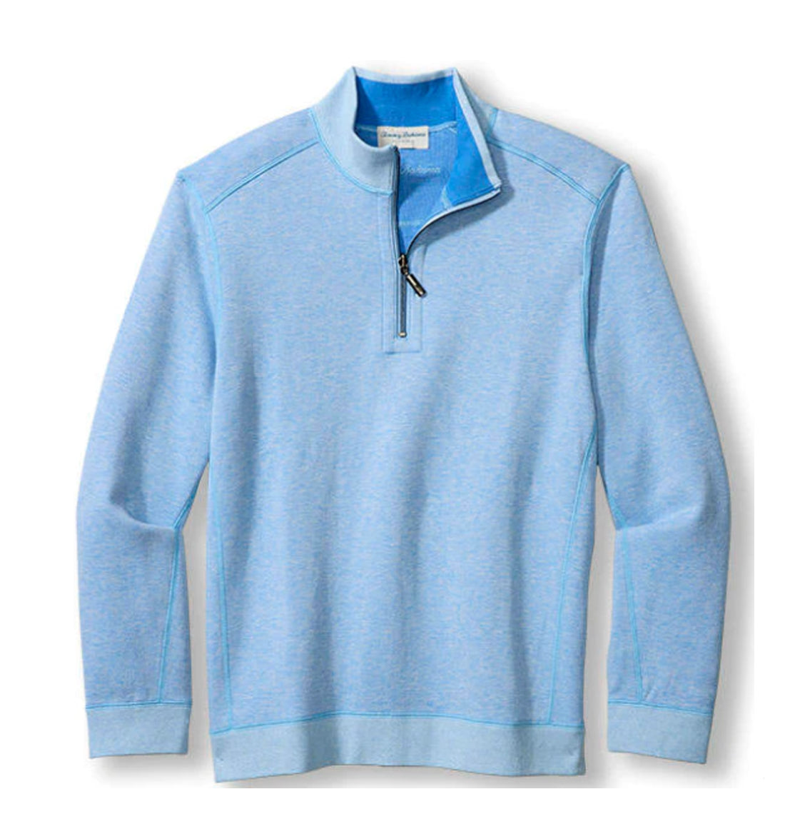 Tommy Bahama Men's Quarter Zip Flip Shore Shirt Purple Size X-Large