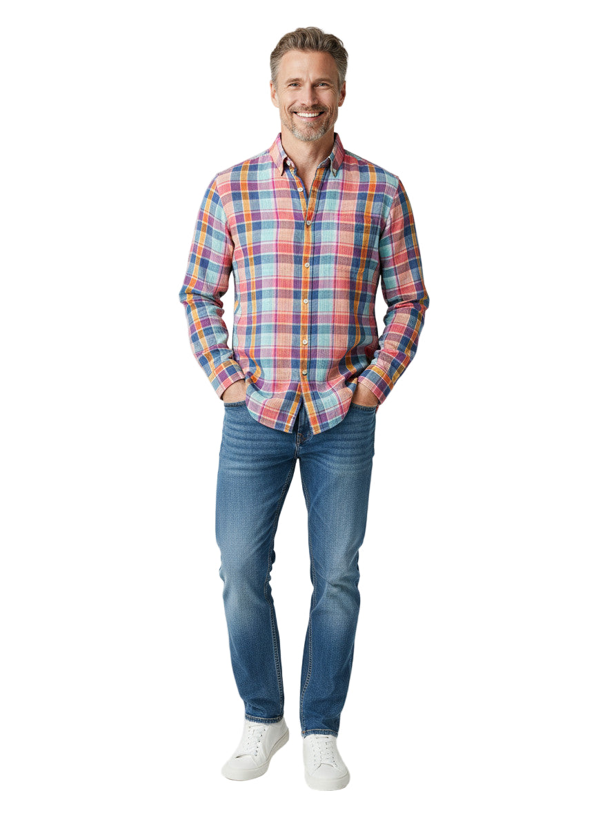 Palma Roja Plaid Shirt by Tommy Bahama