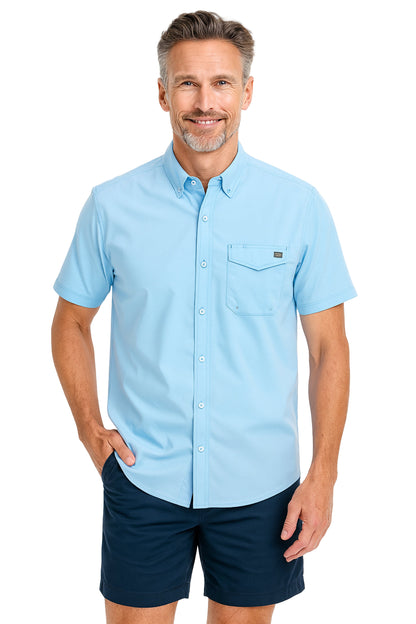 Palomar Short Sleeve Vented Fishing Shirt by Aftco
