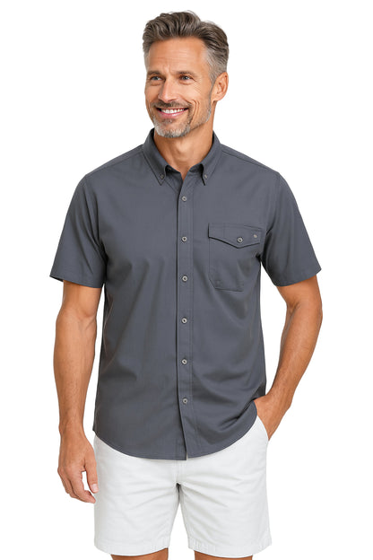 Palomar Short Sleeve Vented Fishing Shirt by Aftco