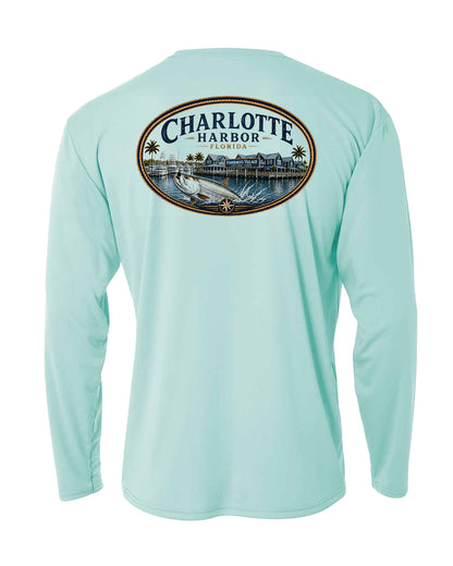 Charlotte Harbor Village Long Sleeve Sun Protection Shirt