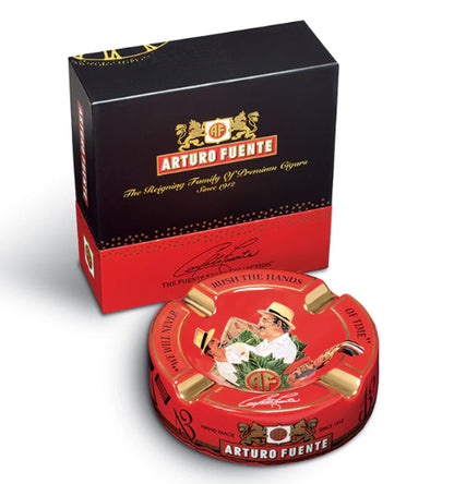 Arturo Fuente Round Ceramic "Hands of Time" Cigar Ashtray
