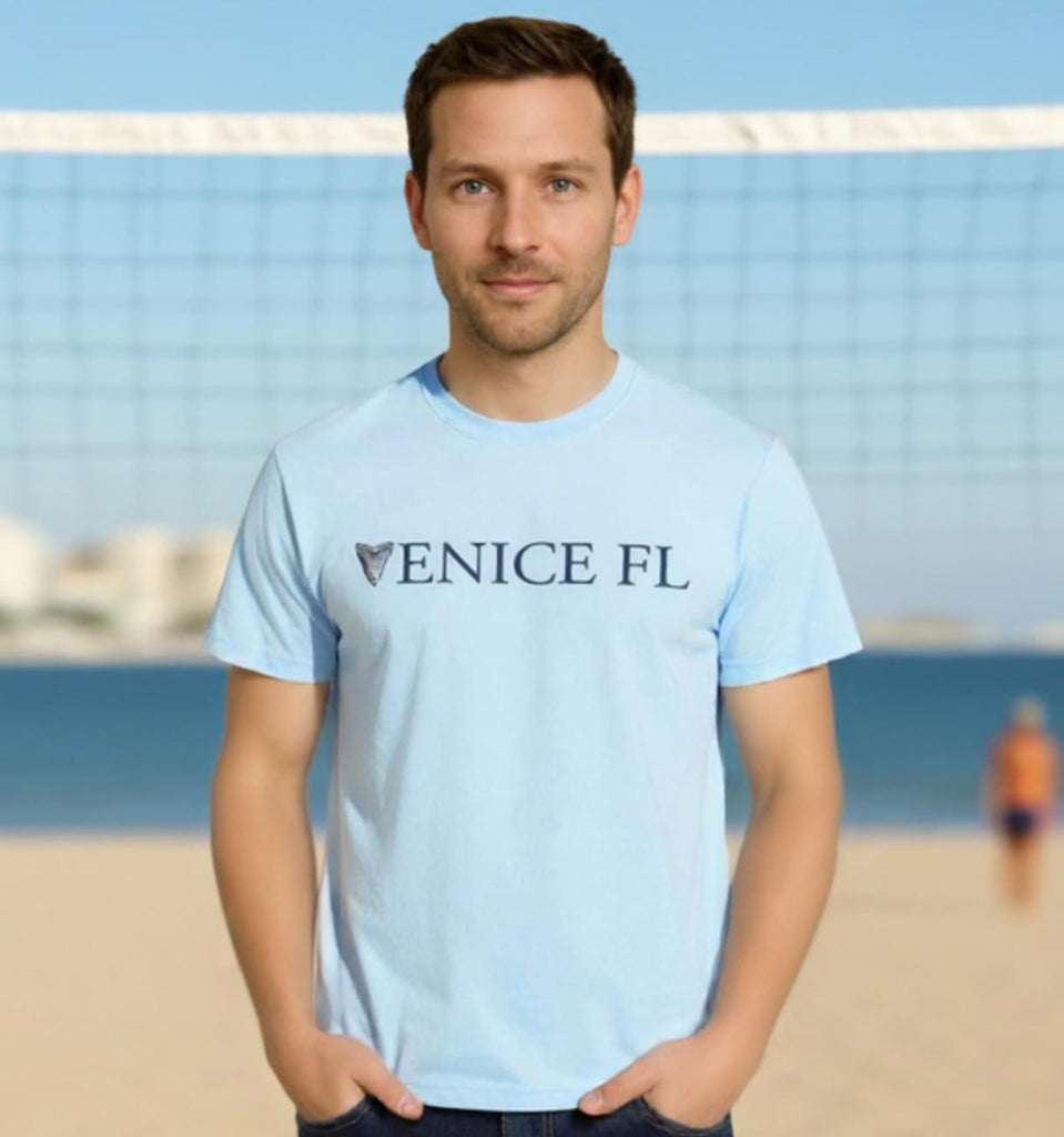 Venice Florida Sharktooth Logo Tee