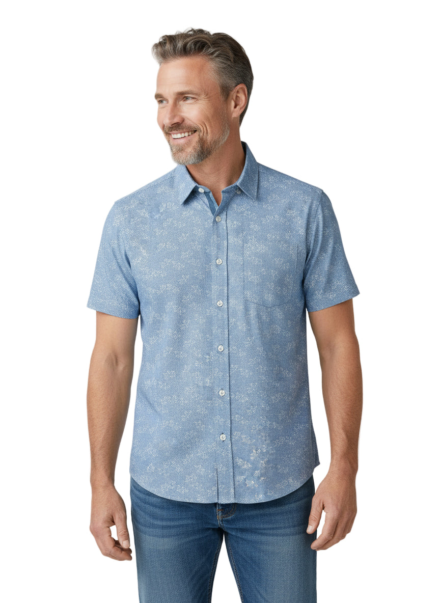 San Lucio Lotus Stretch Knit Shirt by Tommy Bahama