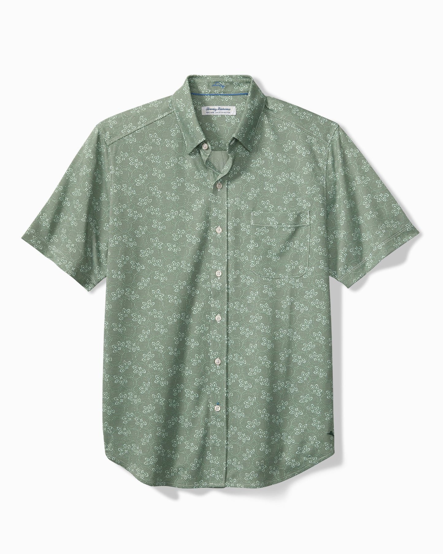 San Lucio Lotus Stretch Knit Shirt by Tommy Bahama