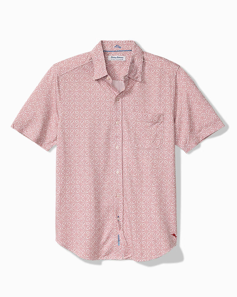 San Lucio Breeze Block Stretch Knit Shirt by Tommy Bahama