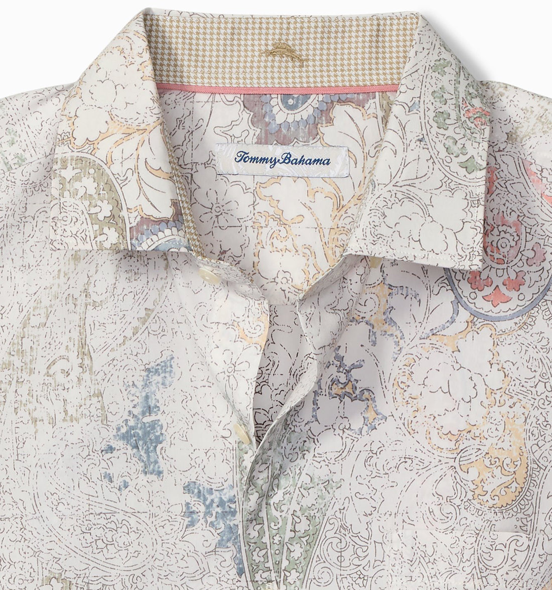 Saldana Paisley Silk-Blend Shirt by Tommy Bahama