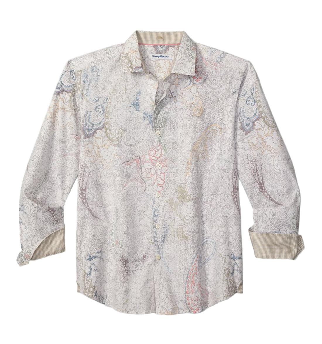 Saldana Paisley Silk-Blend Shirt by Tommy Bahama