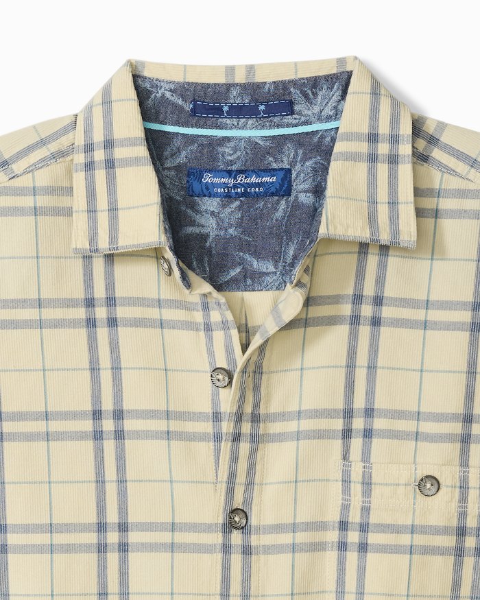 Coastline Cord Indio Plaid Shirt by Tommy Bahama