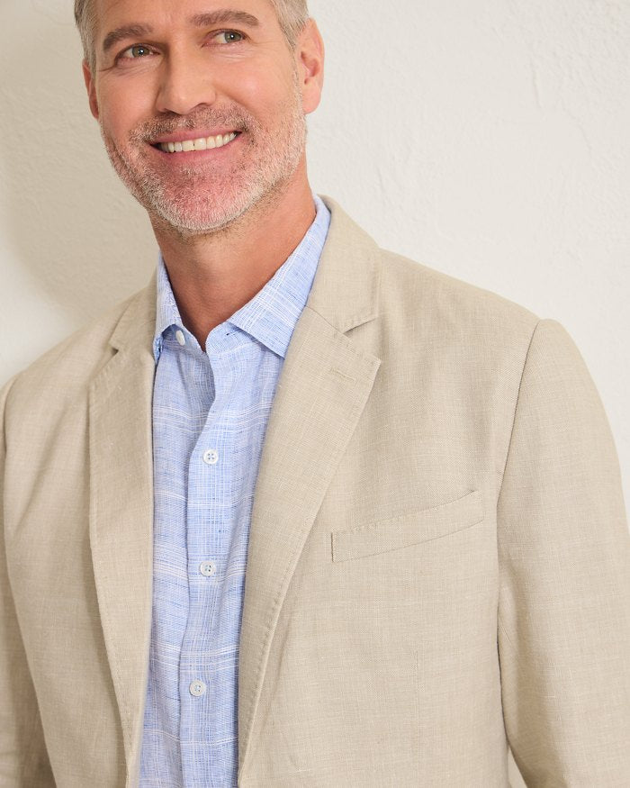Latigo Beach Linen-Blend Blazer by Tommy Bahama