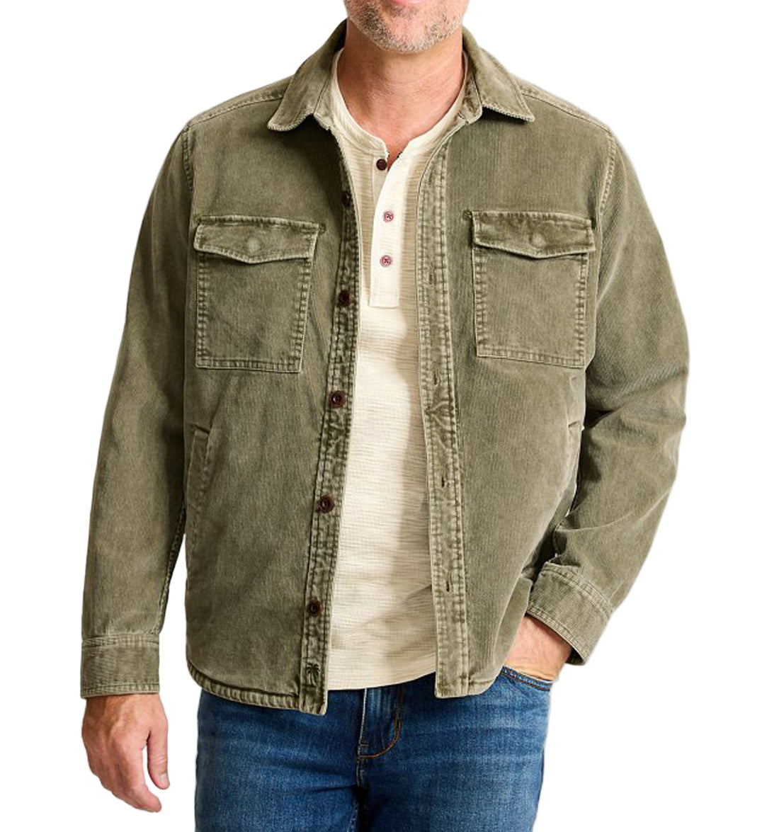 Camden Cord Shirt Jacket by Tommy Bahama