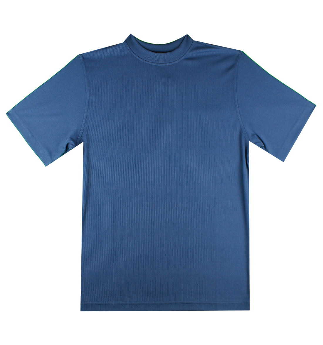 Ribbed Mock Crew or V-Neck Shirt by Tulliano