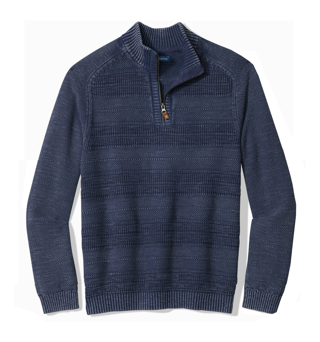 Saltwater Tides Textured Half-Zip Sweater by Tommy Bahama