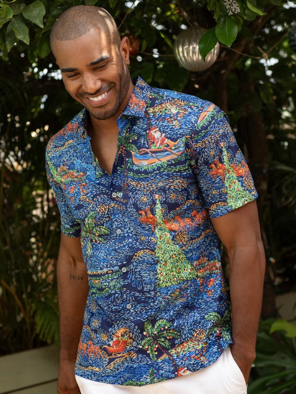 Christmas button shirts hotsell