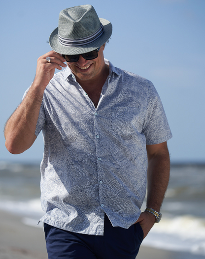 Tendensea Cotton Lawn Shirt by Tori Richard