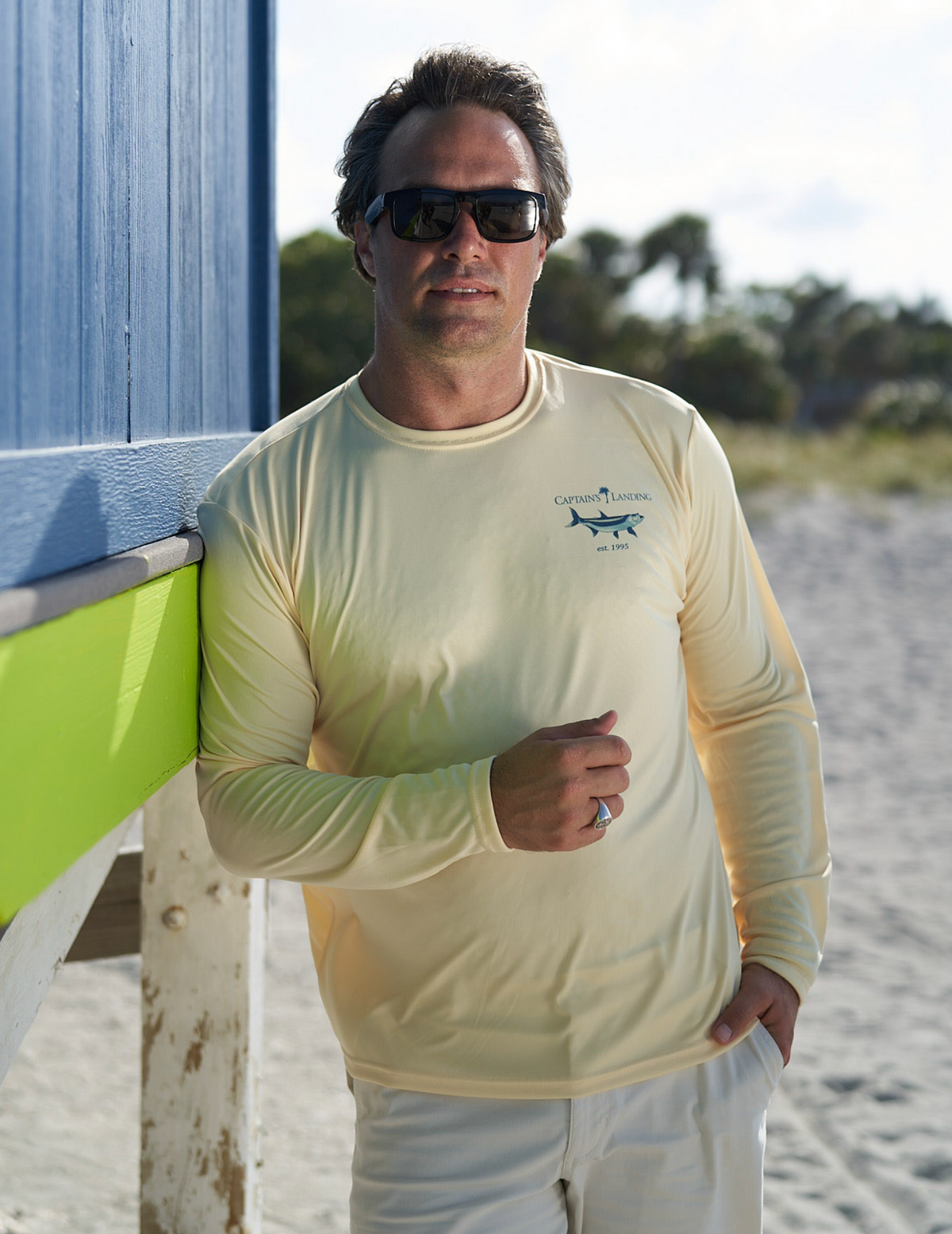 Captain's Landing Tarpon Long Sleeve Sun Protection Shirt