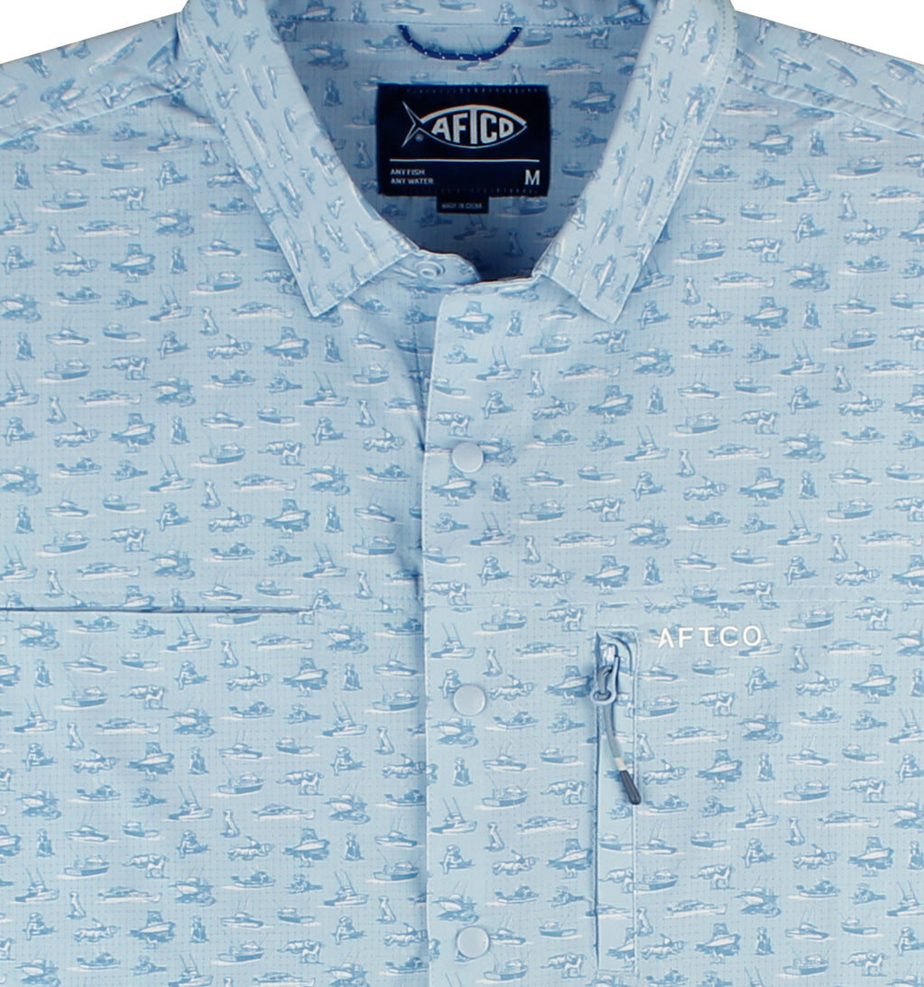 Seabreeze Tech Short Sleeve Shirt by Aftco