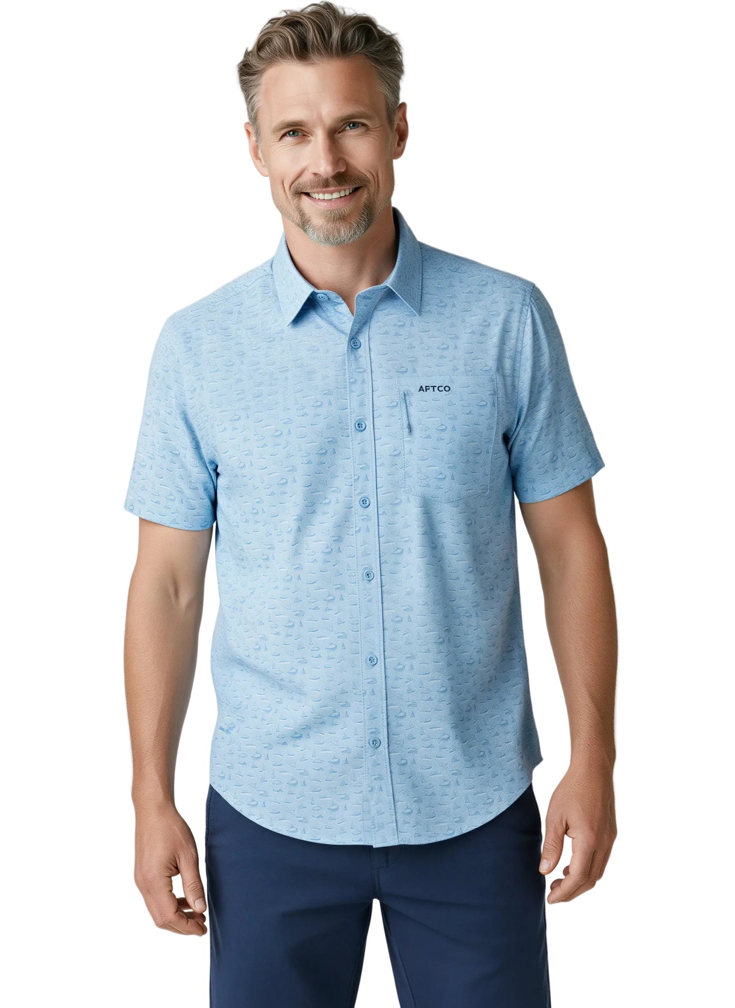Seabreeze Tech Short Sleeve Shirt by Aftco