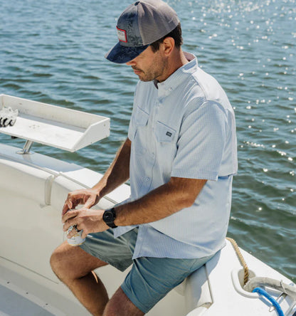 Sirius Tech Short Sleeve Vented Fishing Shirt by Aftco