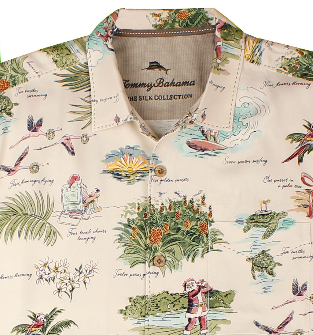 Sleigh the Waves Christmas Shirt by Tommy Bahama