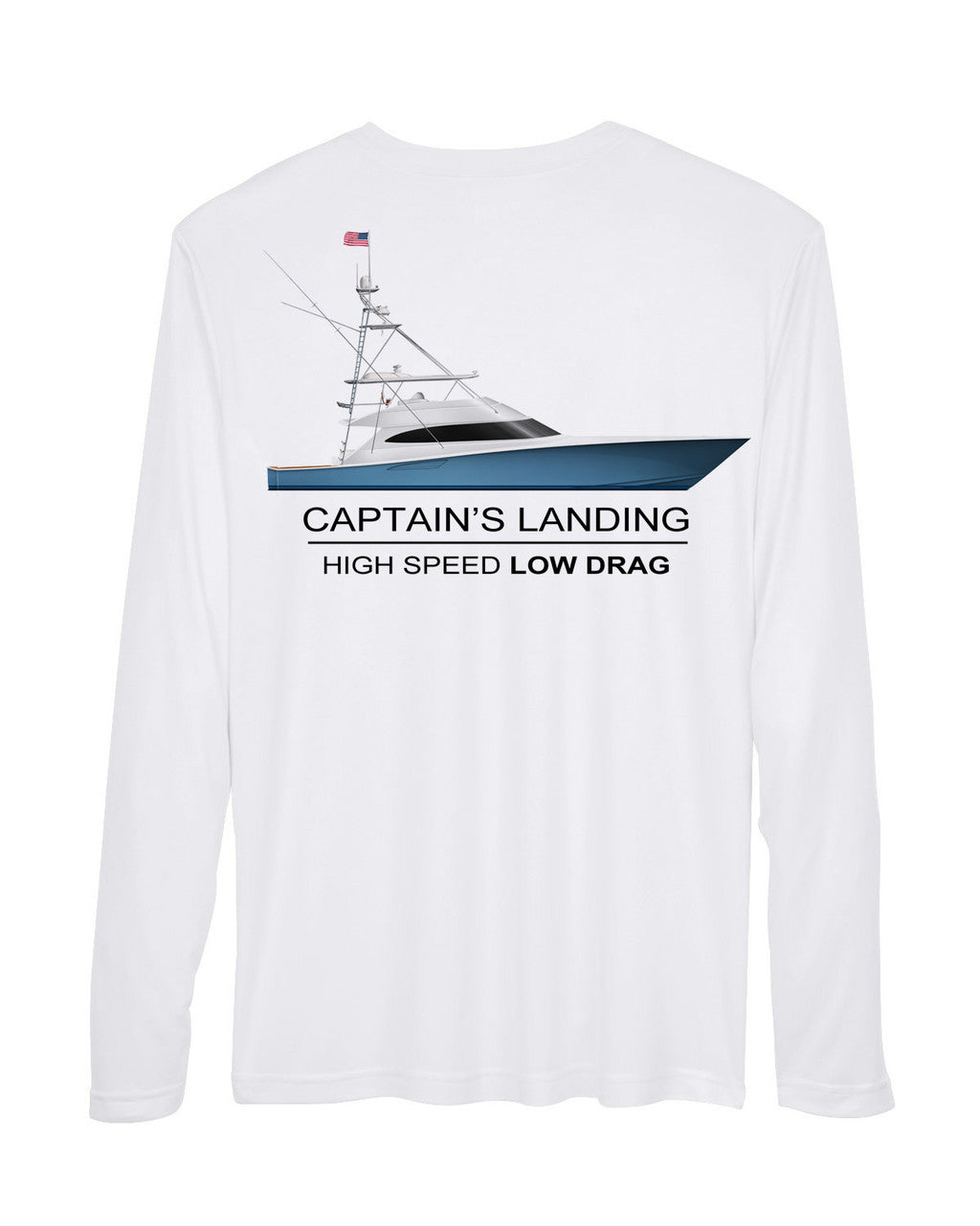 Captain's Landing Sport Boat Long Sleeve Sun Protection Shirt