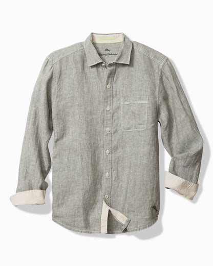 Paradise Breezer Linen Long Sleeve Shirt by Tommy Bahama