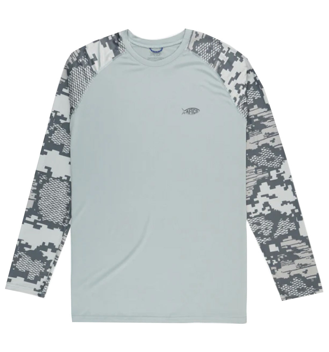 Tactical Camo Long Sleeve Sun Protection Shirt by Aftco