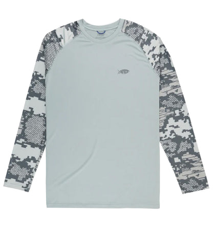 Tactical Camo Long Sleeve Sun Protection Shirt by Aftco