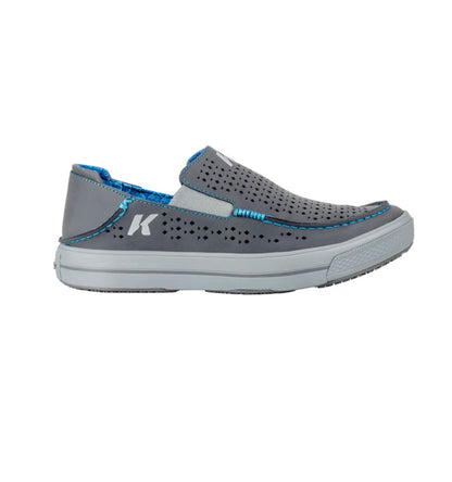 Fish-Moc Vented Leather Slip On Shoe by Korkers - Tarpon