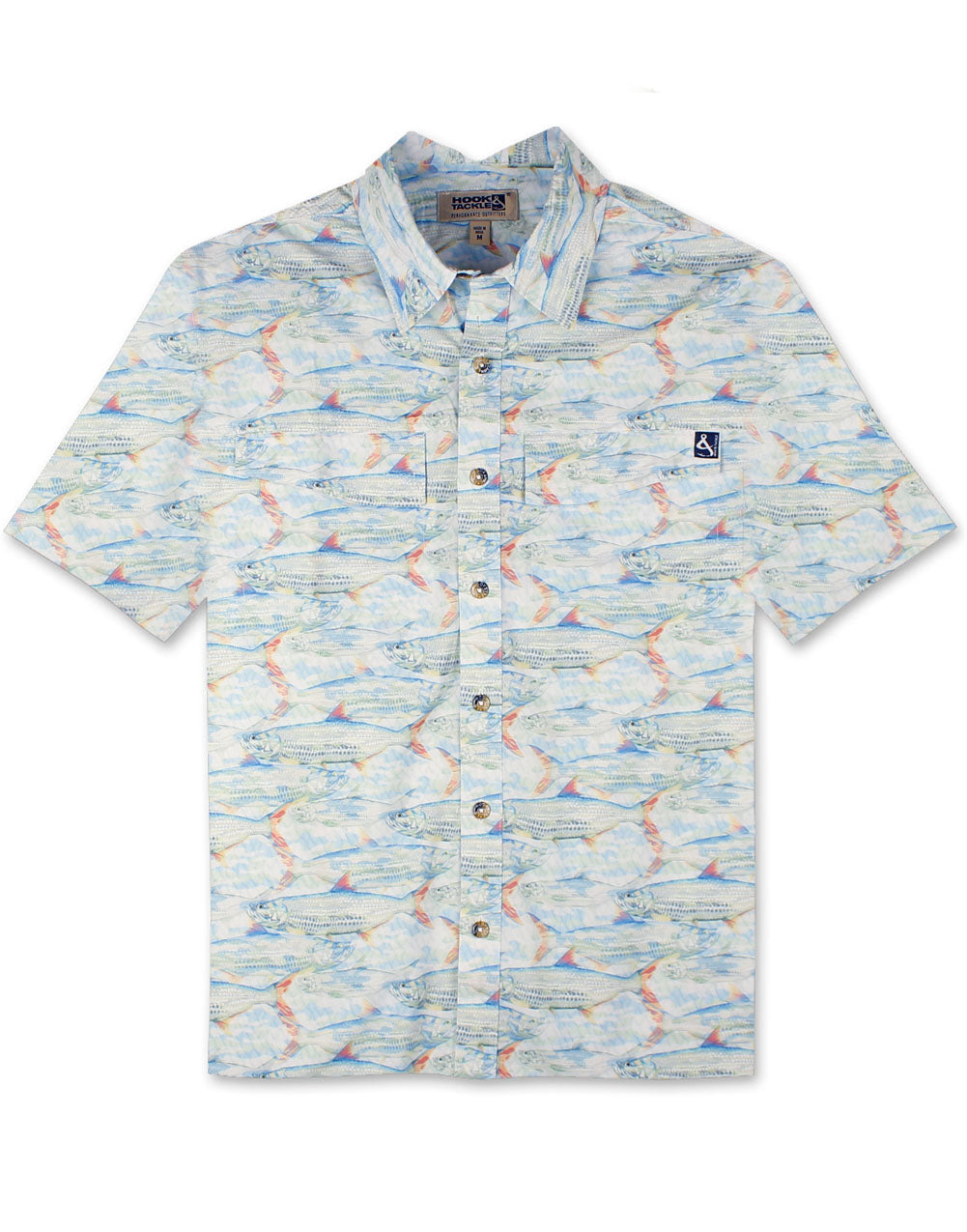 Tarponmania Short Sleeve Shirt by Hook & Tackle